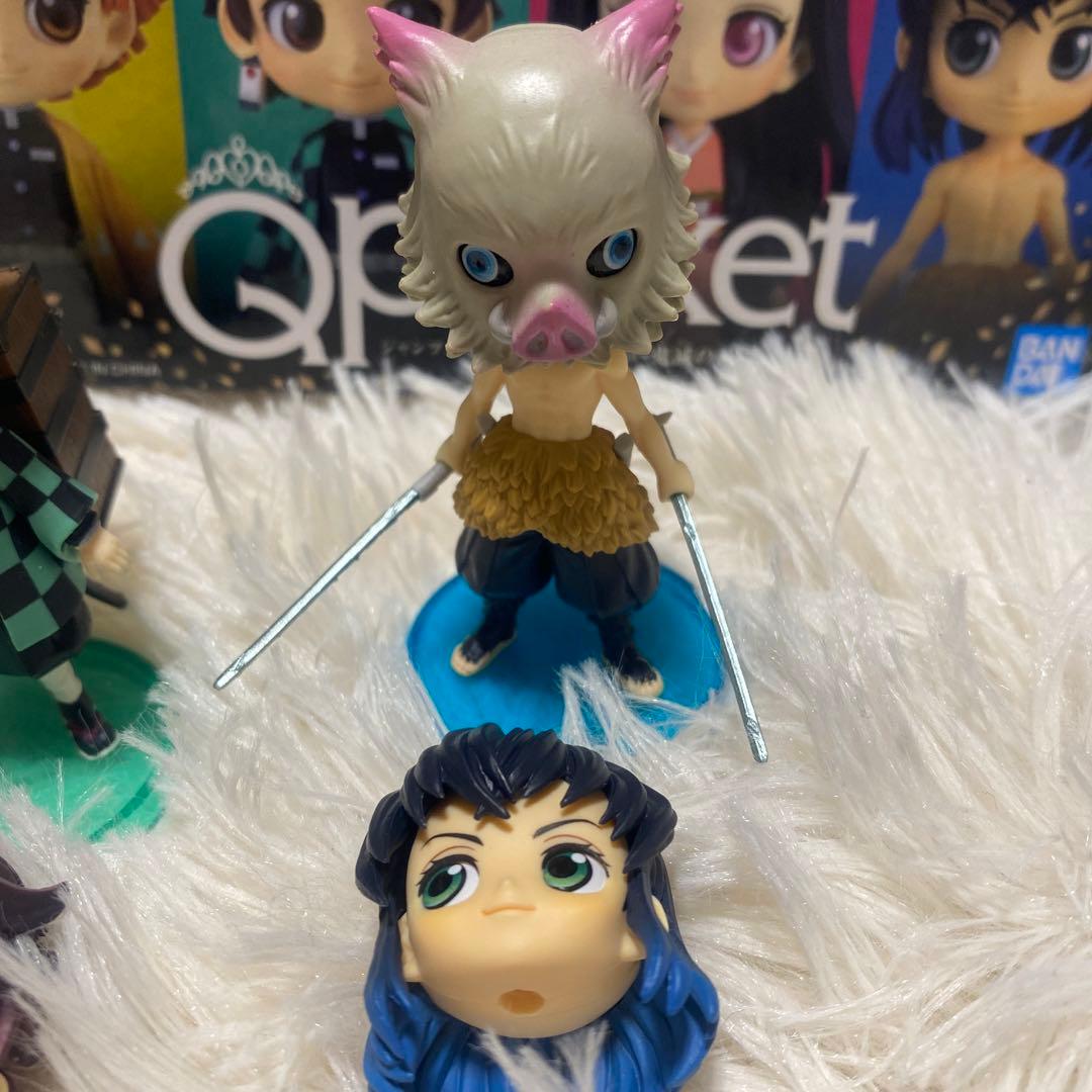 鬼滅の刃 Qposketフィギュア4体セット 鬼滅の刃23巻同梱版 - メルカリ