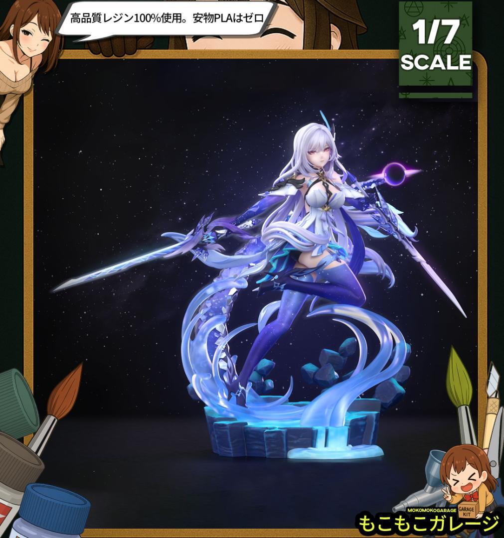 1/7 未塗装未組立 フィギュア ガレージキット スカーク 原神（げんしん