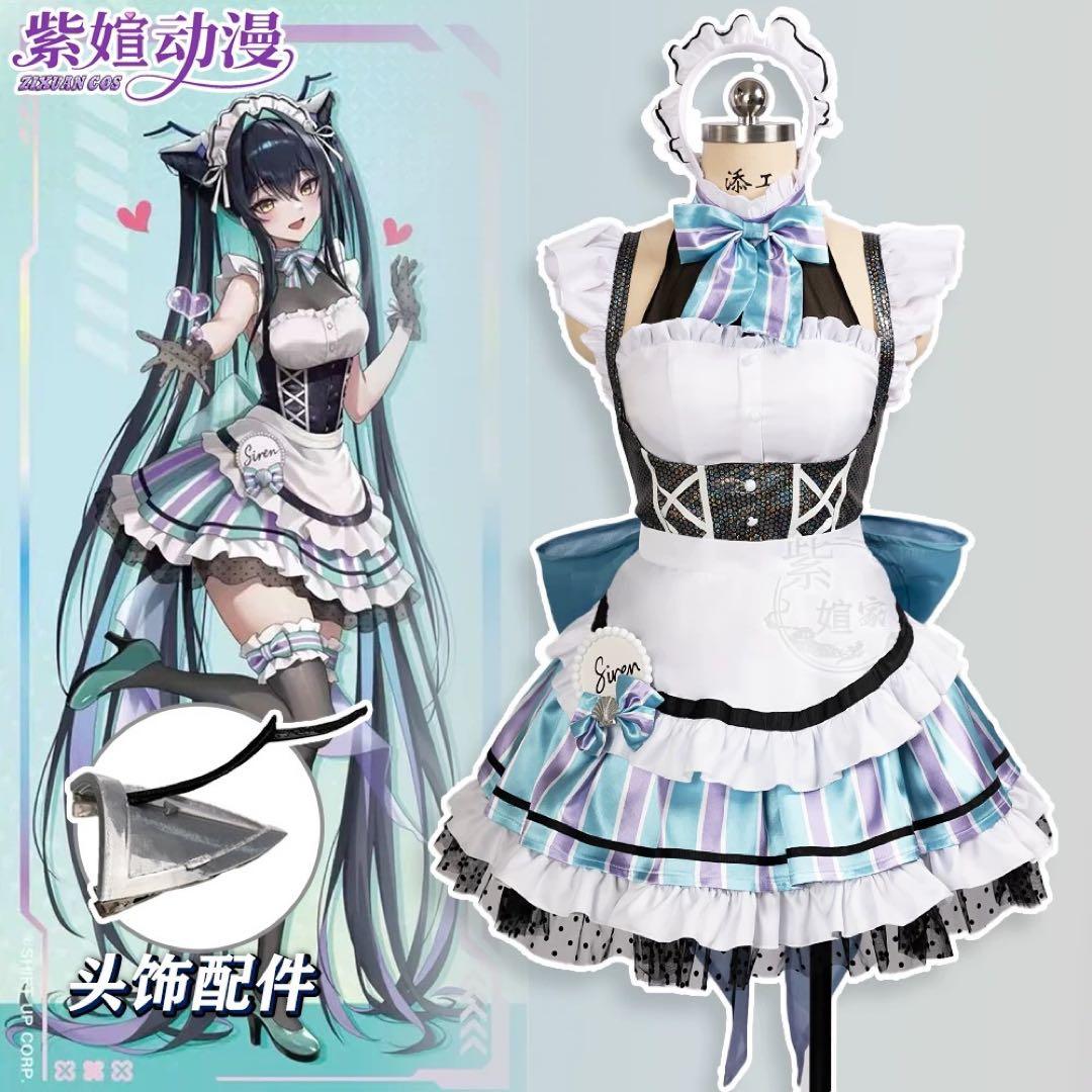 NIKKE GALLERY コラボカフェ リトルマーメイド​ コスプレ衣装 - メルカリ