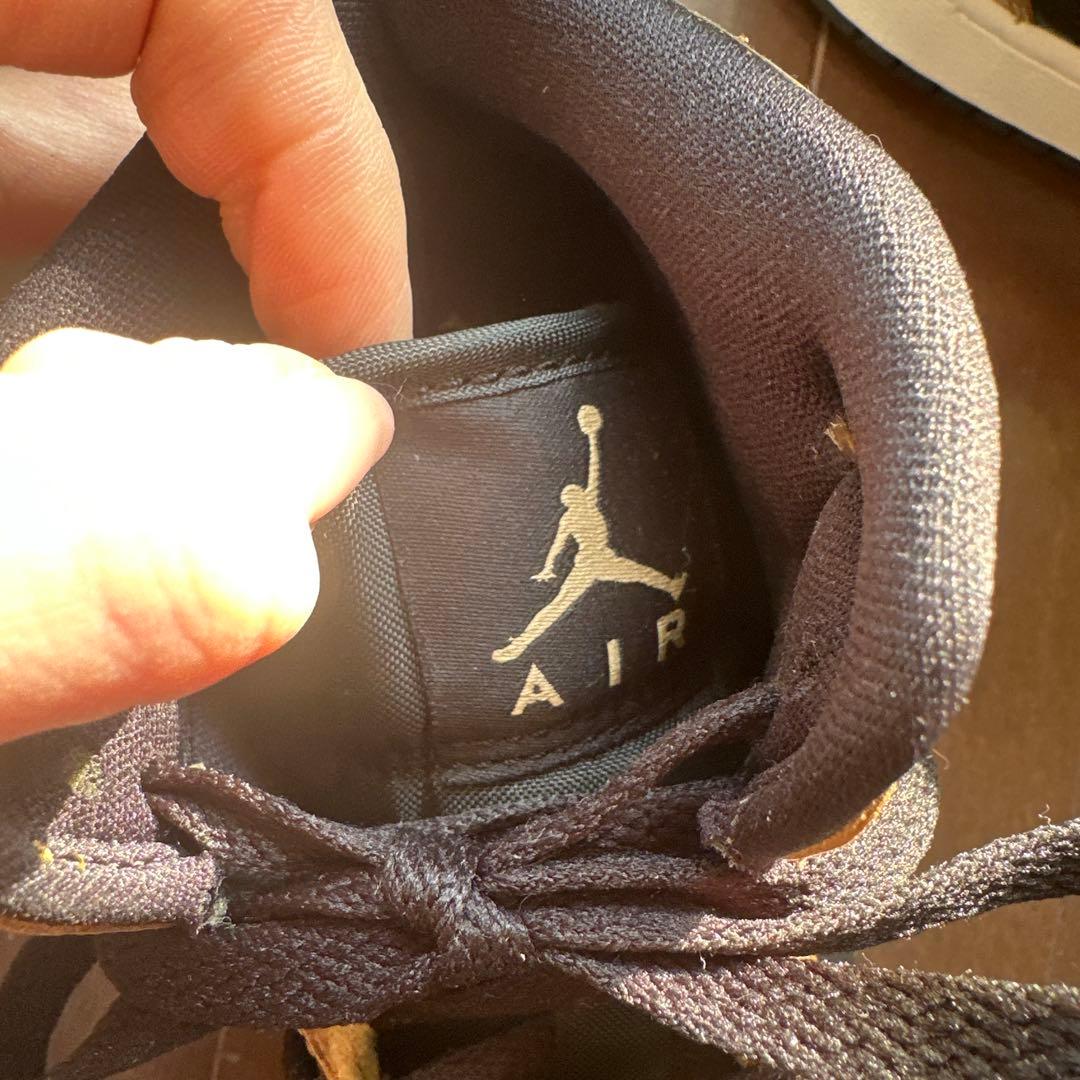 新品 Air Jordan 1 ゴールド/ブラック ハイカット 22.5cm