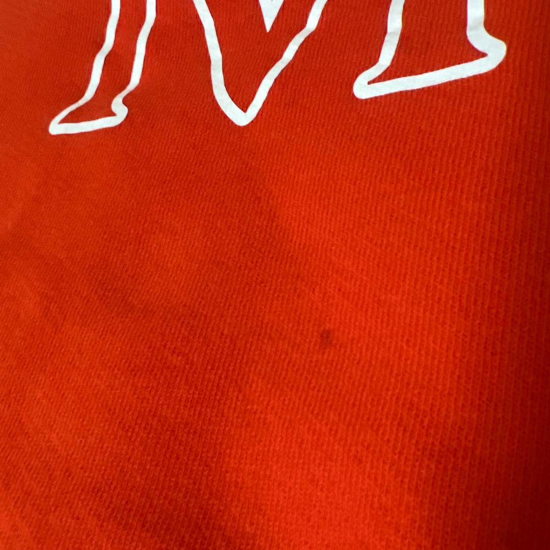 モンクレール SWEATSHIRT スウェット 裏起毛 ロゴ オレンジ