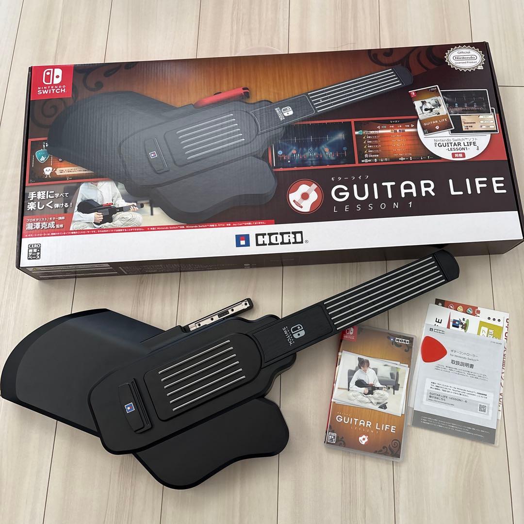 美品　ギターライフ　Lesson1 Nintendo Switchソフト Amazon.co.jp: 「ギターライフ Switch 【無料アップデート配信中