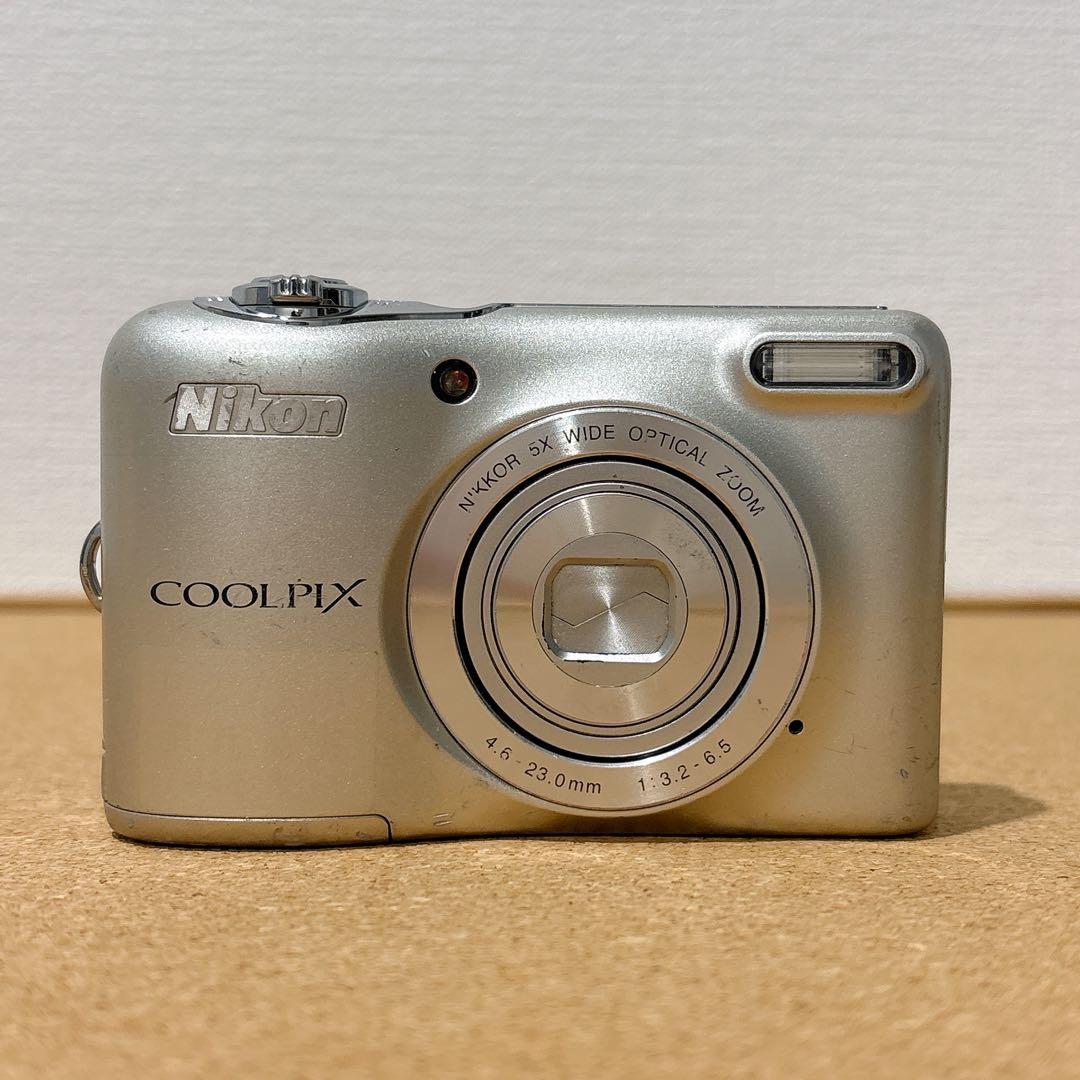 乾電池式/実写美⭕️良品【動作確認済】Nikon COOLPIX L30 - メルカリ