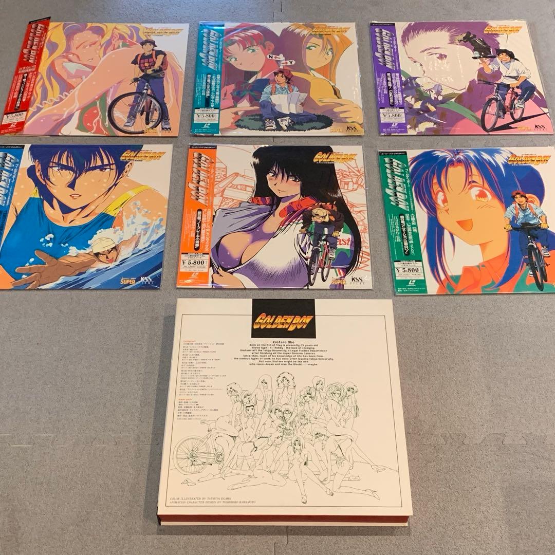 希少】GOLDEN BOY ゴールデンボーイ LD 全6巻 BOX付 - メルカリ