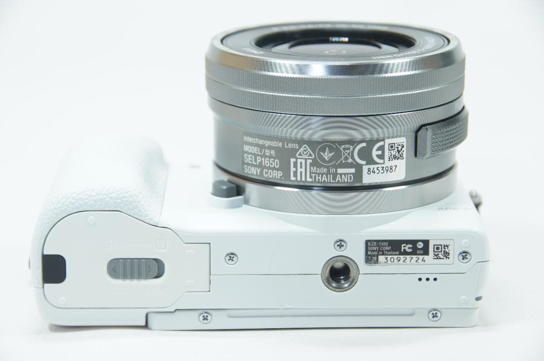 美品】 SONY α5100 ホワイト シャッター数248回 【返品保証
