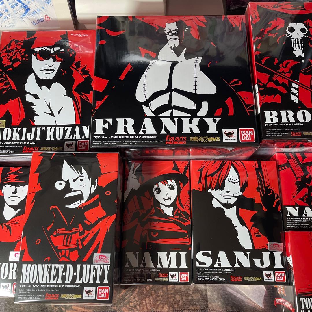 フィギュアーツzero ワンピース FILM Z 決戦服 11体セット クザン