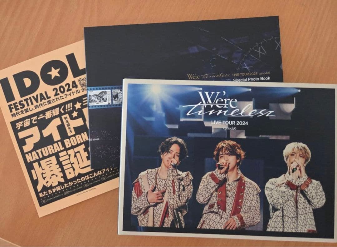 timelesz We're timelesz LIVE TOUR 2024 We're LIVE timelesz