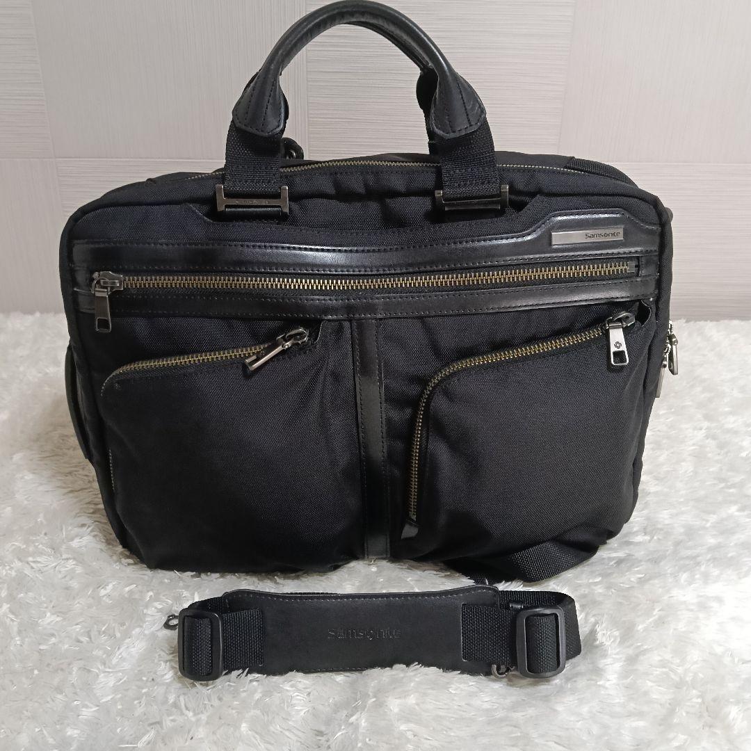 【美品】 日本限定モデル　サムソナイト ビジネスバッグ 3WAY エフィテック Samsonite（サムソナイト） ビジネスバッグ 104189 Effi-Tec Briefcase