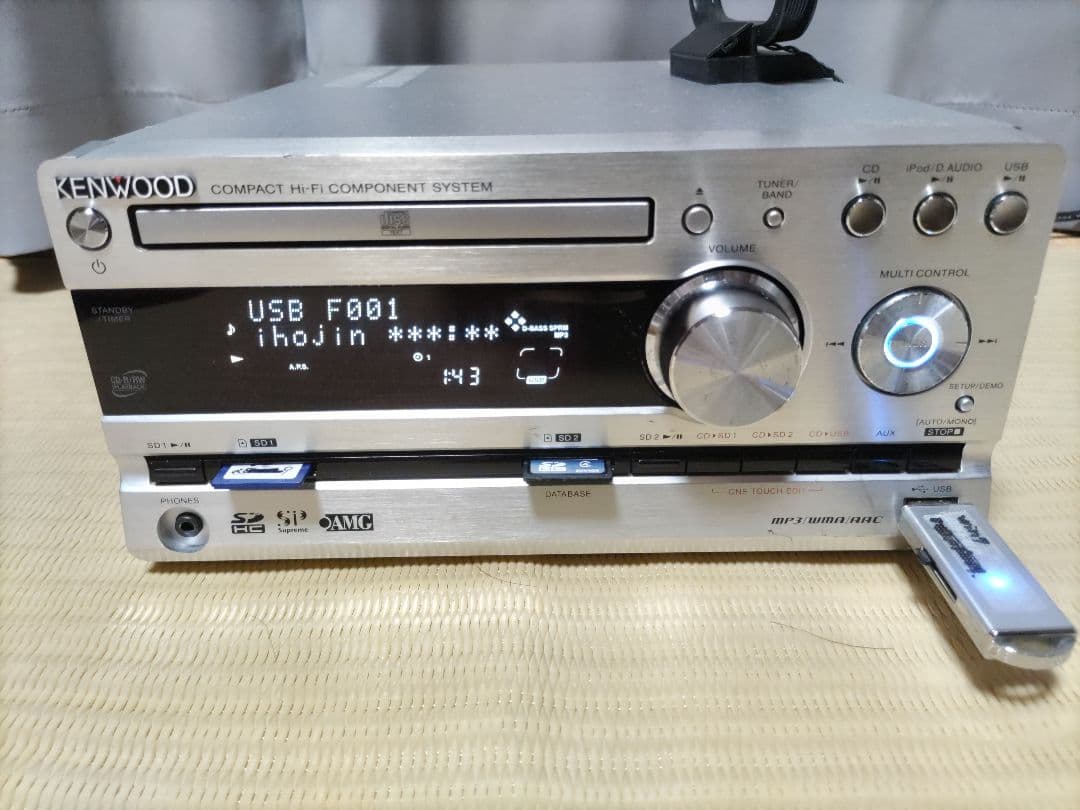 KENWOOD ケンウッド RD-UDE77　リモコン 付き　（動作確認済） 動作検証！KENWOOD RD-UDE77 - YouTube