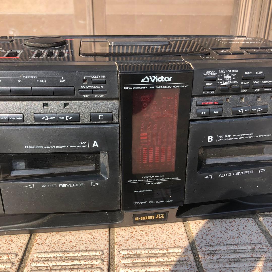 最上位機種 Victor ビクター RC-X90 G-HORN CDラジカセ - メルカリ