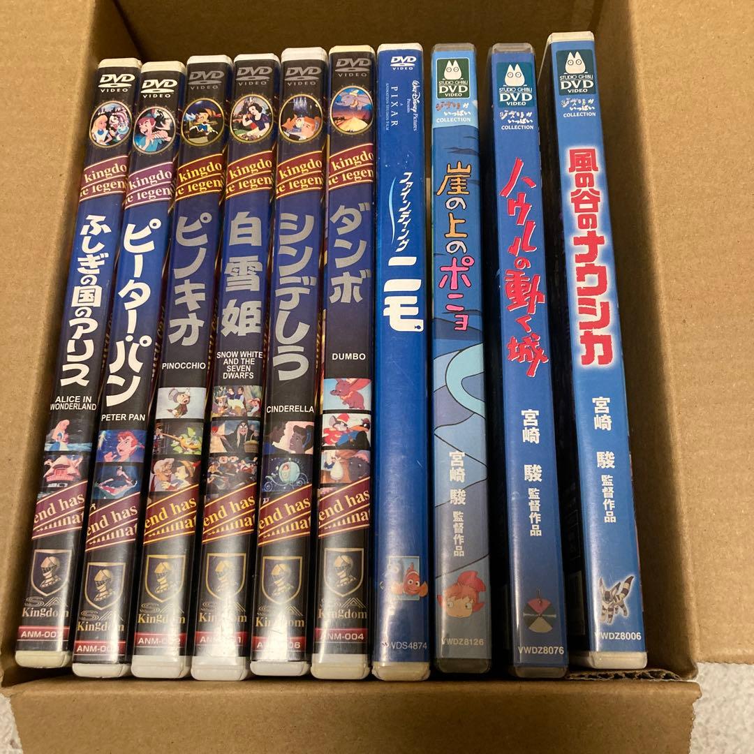 ディズニー、ジブリなど子供向けDVDまとめ売り！ - メルカリ