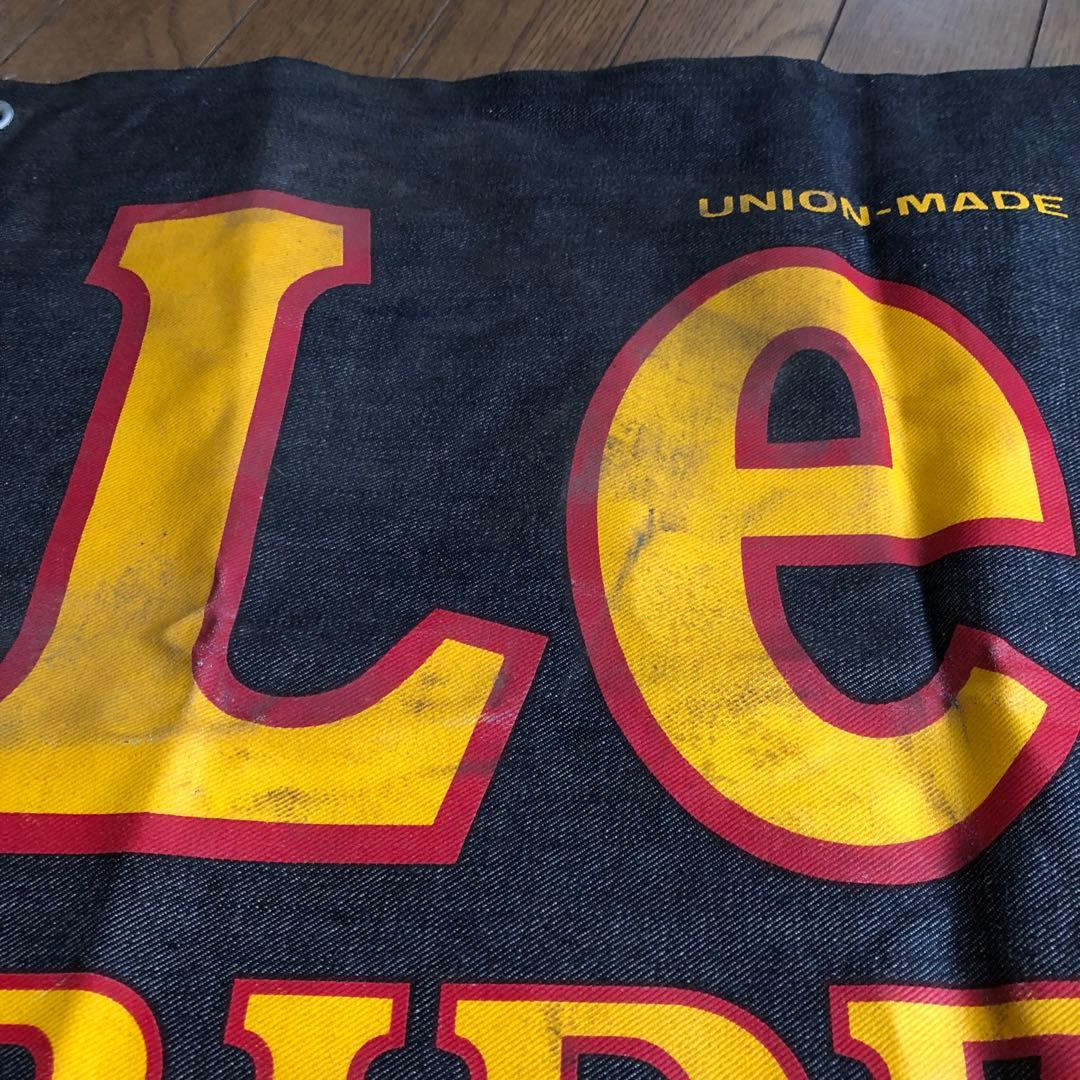 ◇ 90s Lee RIDERS デニム バナー ヴィンテージ タペストリー