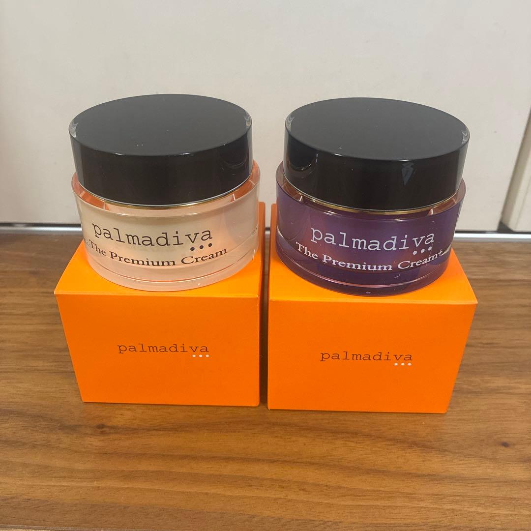 パルマディーバ ザ プレミアムクリームプラスと プレミアムクリームの2
