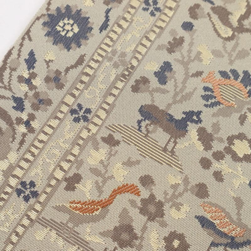 《袋帯■西陣『高島織物』本袋◆経錦■ペルシャ更紗◆正絹着物◆FY2-10》