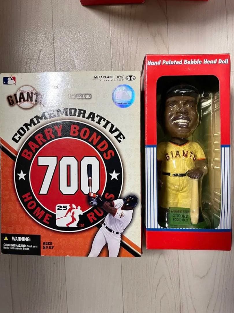 MLB バリーボンズ Barry Bonds ボブルヘッド　フィギュア　2体 2026年最新】Yahoo!オークション -バリーボンズ フィギュアの中古品