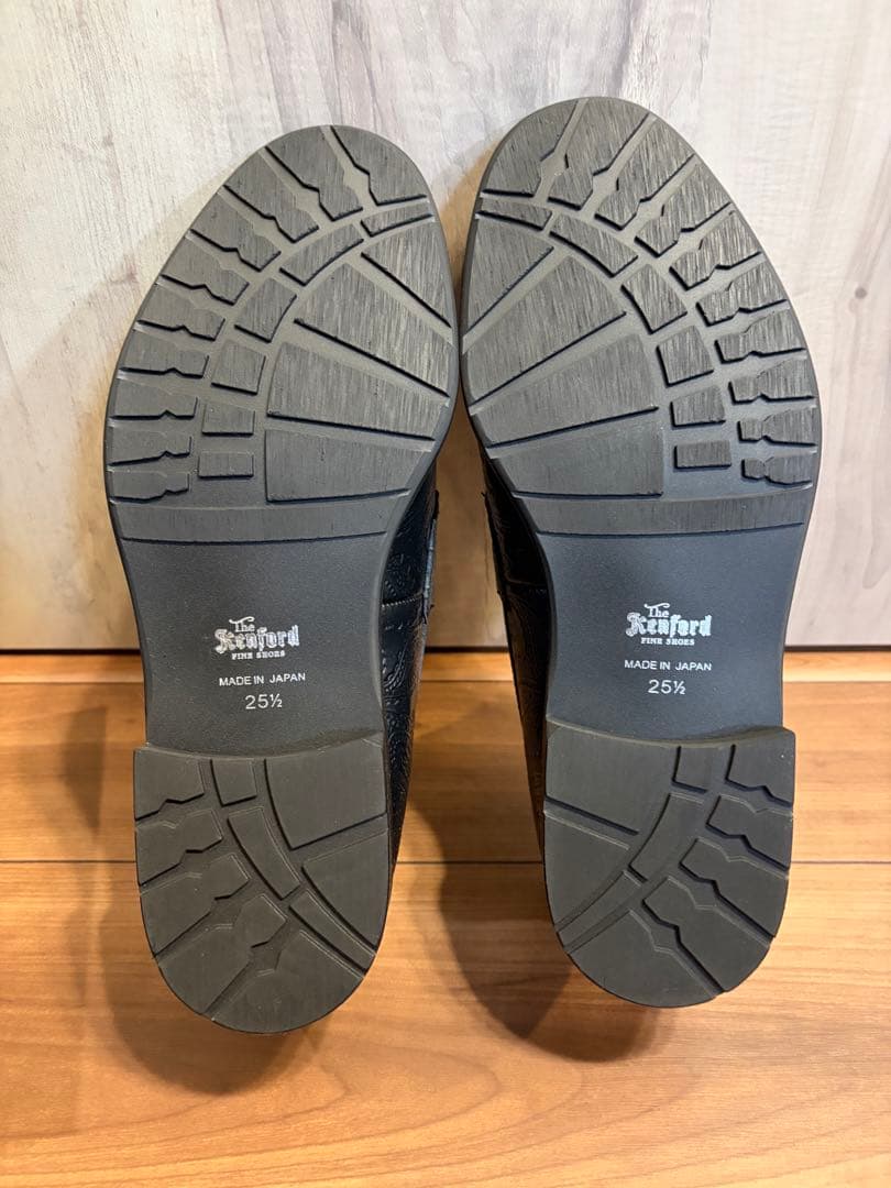 25.5cm ビューティアンドユース別注 ケンフォード ローファー ペイズリー