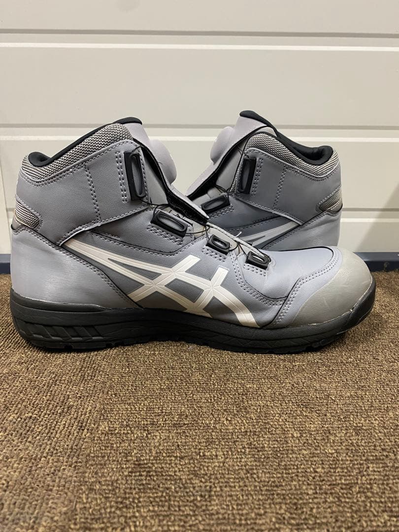ASICS BOAシステム 安全靴 グレー　27.5cm