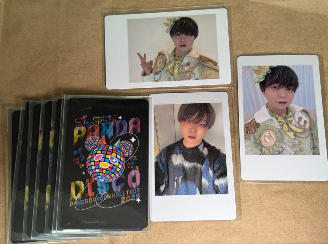 パンダドラゴン パラゴン ハピカ チェキ トレカ あづ あづいが パンダ