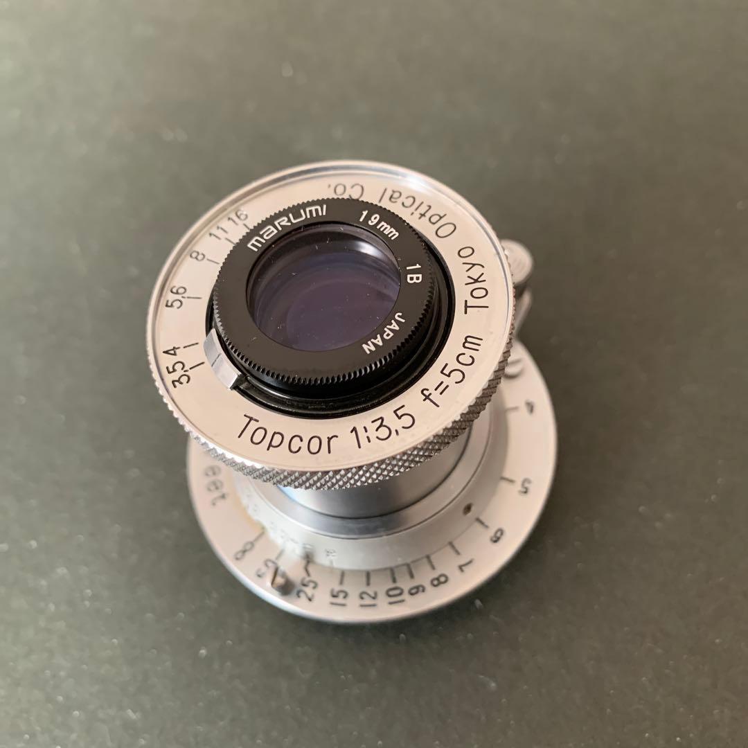 topcor 5㎝ f3.5 Lマウント TOPCON TOPCOR 5cm F3.5 [L39マウント] | 東京CAMERA