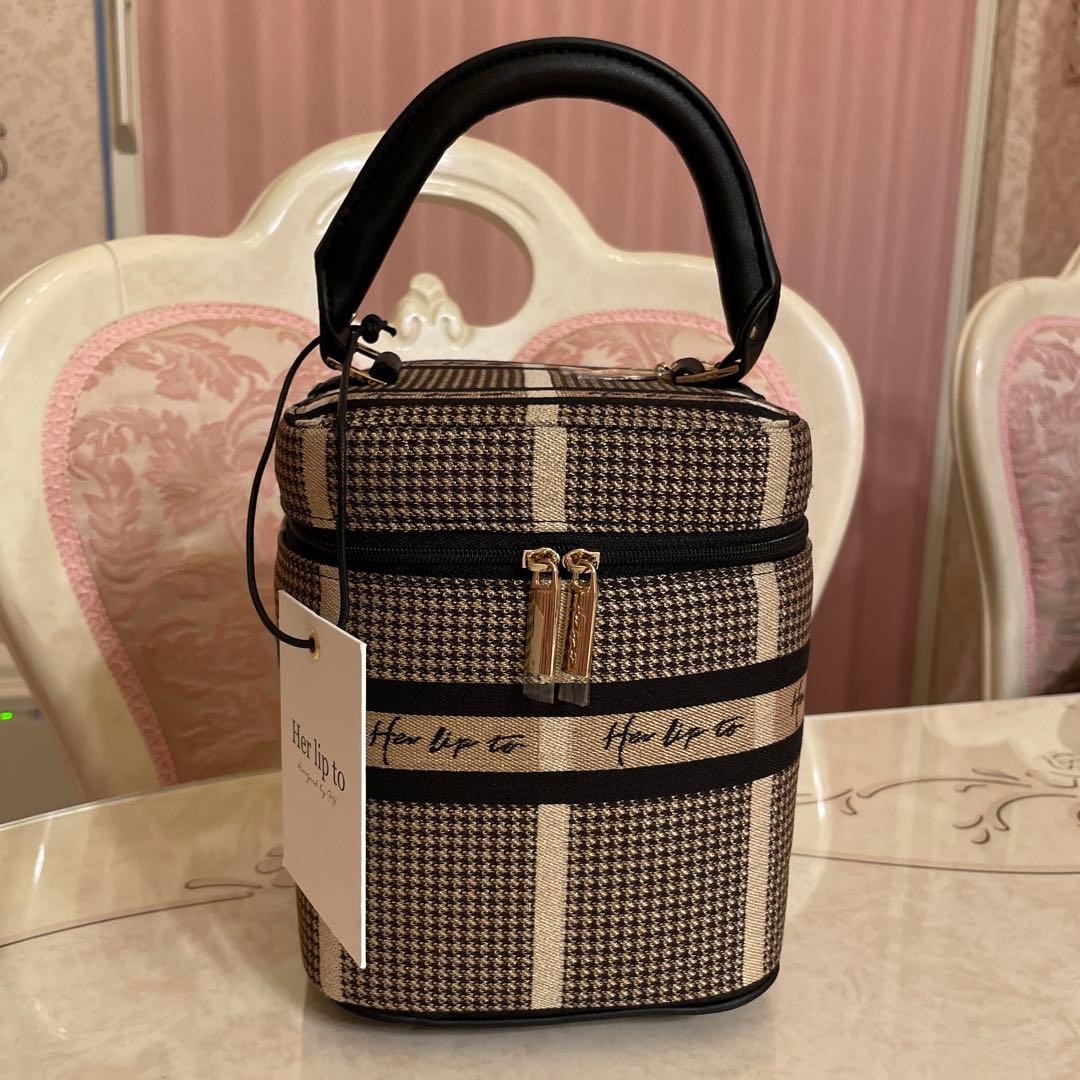 新品未使用、タグ付き】her lip to バニティバッグ - メルカリ