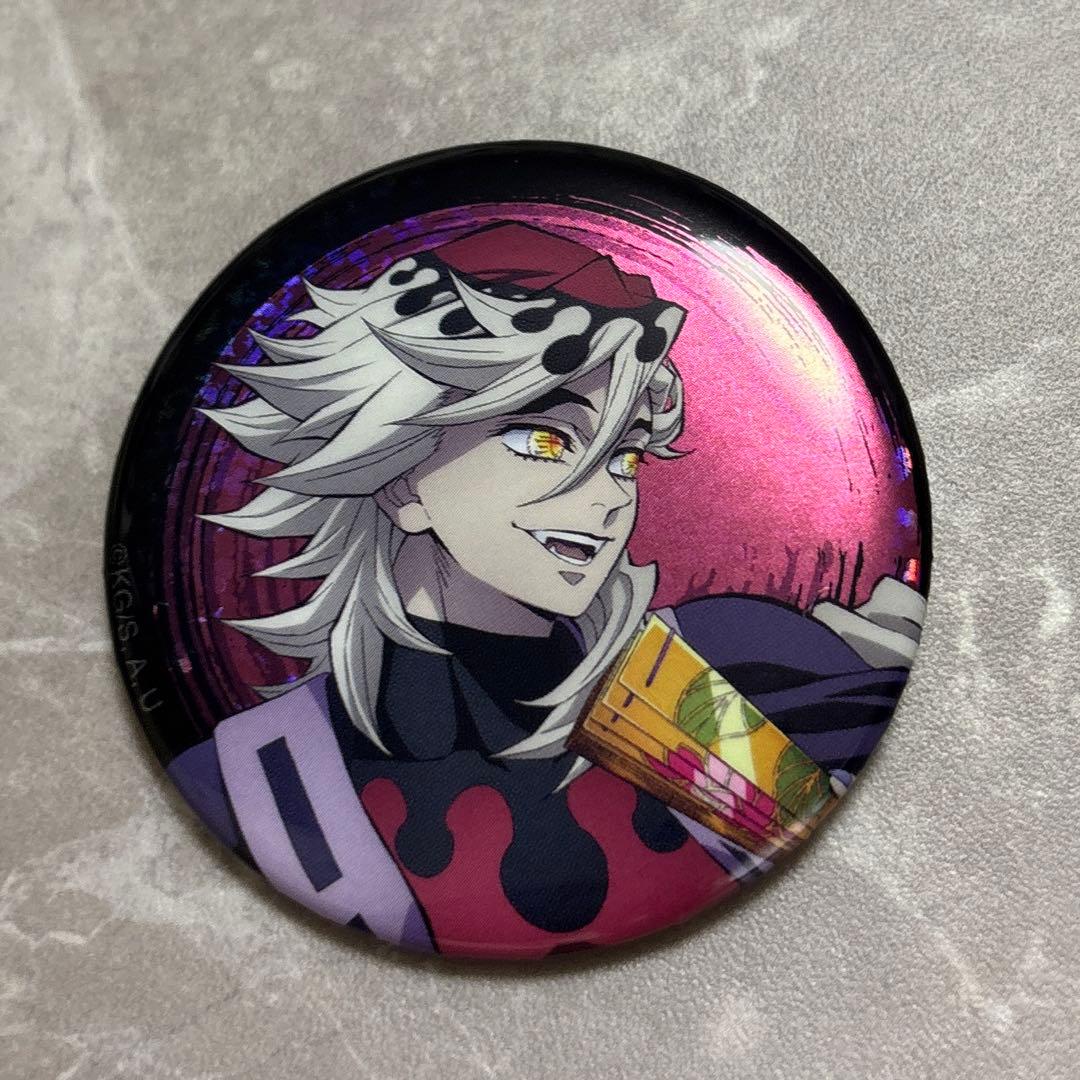 鬼滅の刃 グリッター缶バッジ 童磨 - メルカリ
