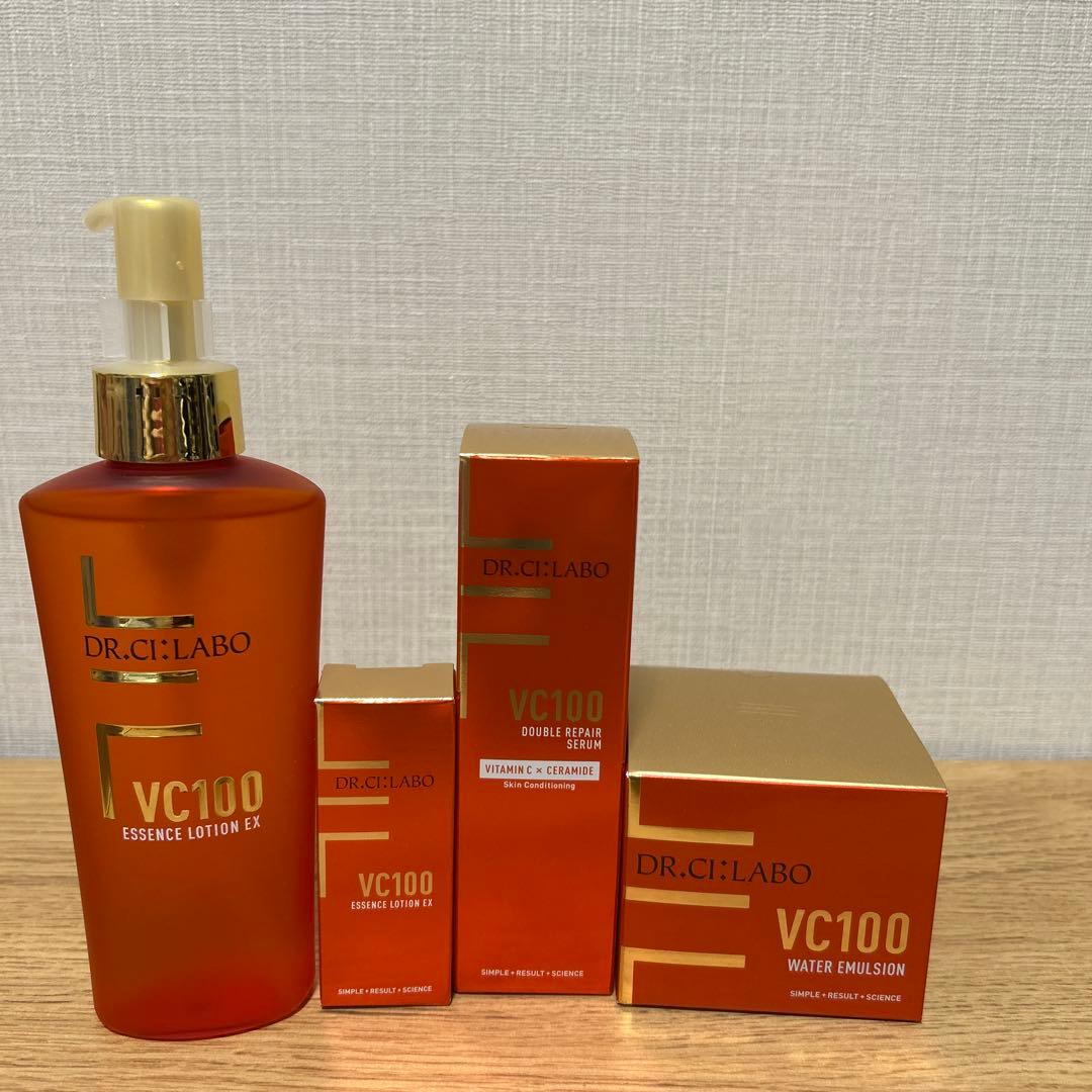 【4点セット】ドクターシーラボ　Vシリーズ　エマルジョン　ローション　エッセンス 4点セット】ドクターシーラボ Vシリーズ エマルジョン ローション