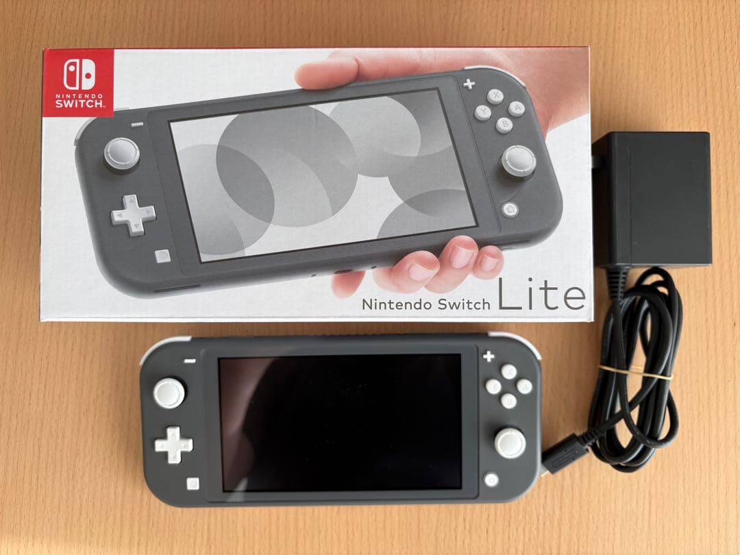 Nintendo Switch Lite 本体 グレー 外箱 付属品あり Amazon.com: Nintendo Switch Lite - Gray : Electronics