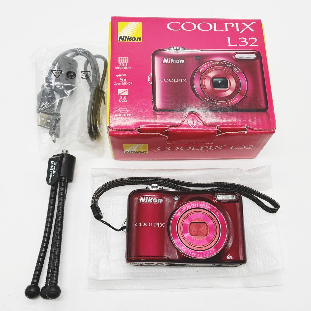 動作ok✨NIKON ニコン デジカメ L32 コンデジ 箱付 COOLFIX ニコン COOLPIX L32 価格比較 - 価格.com