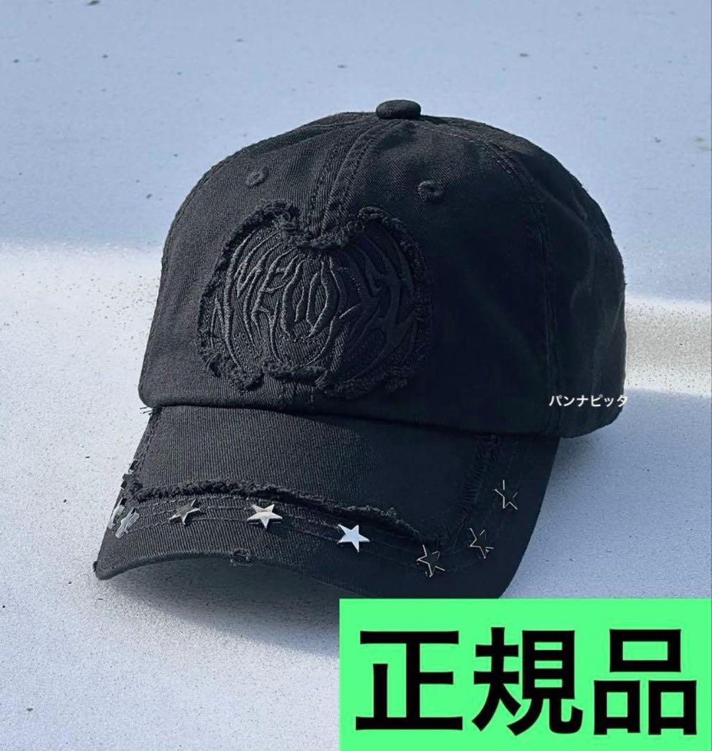 ec melodi black STAR STUDDED HAT cap - メルカリ