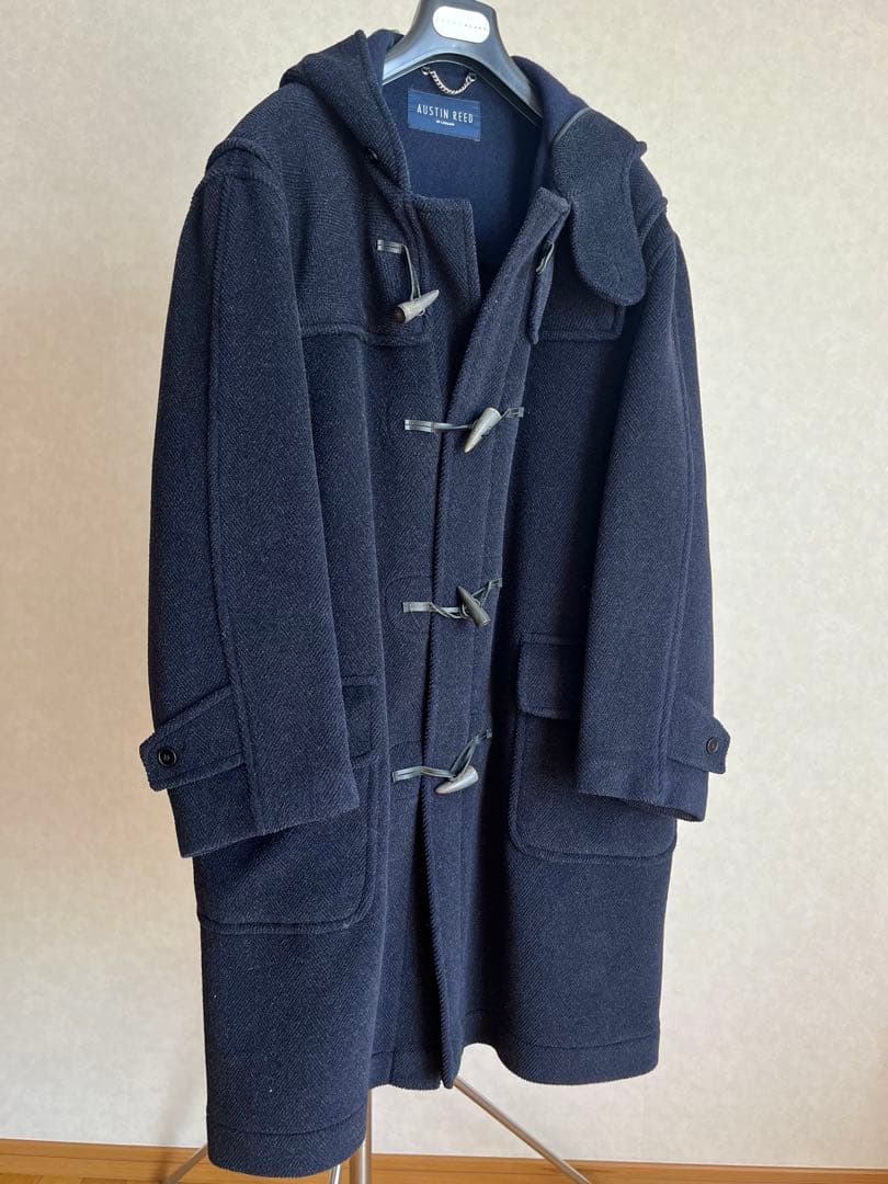 オースチンリード ダッフルコート ムーアブルック ヘリンボーン 英国製 オースチンリード ダッフルコート ムーアブルック ヘリンボーン 英国製