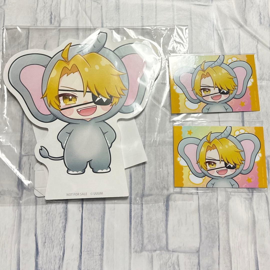 カラフルピーチ 東武動物公園 ミニ パネル 参加賞 ステッカー シール