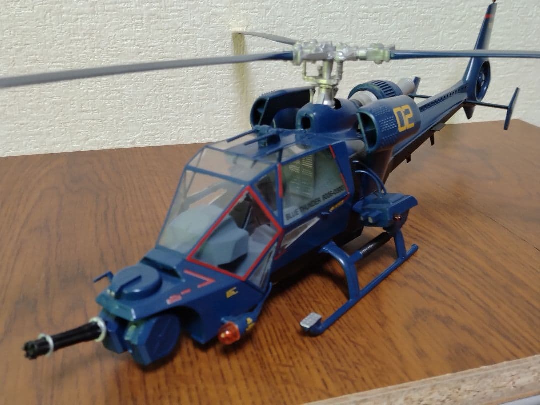 ブルーサンダー 1/32 プラモデル完成品(ジャンク扱い)|mercariメルカリ
