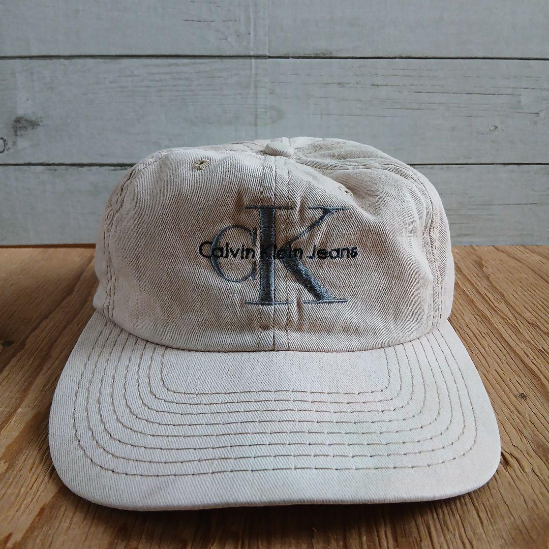 USA製 ヴィンテージ CK 】 カルバンクライン ジーンズ キャップ - メルカリ