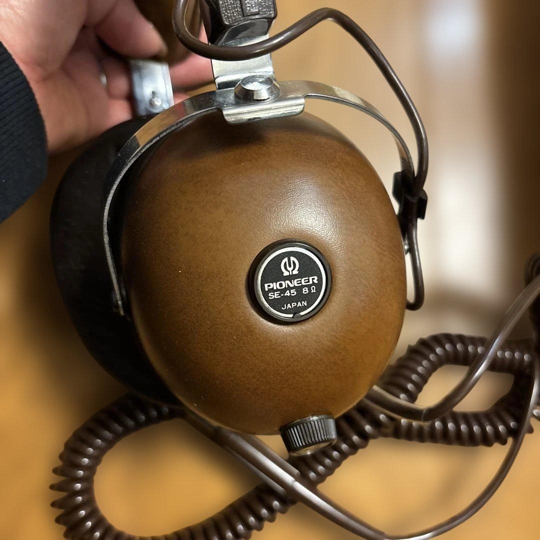Pioneer SE-45 ステレオヘッドホン 未使用保管品