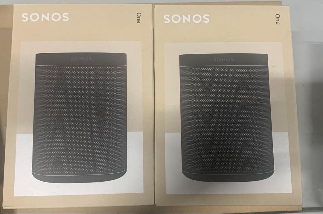 SONOS One Gen2】 ワイヤレススピーカー 2台セットSONOS One Gen2