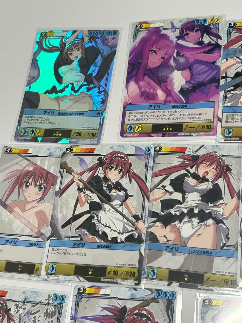 クイーンズブレイド ザ・デュエル アイリ まとめ売りセット - メルカリ