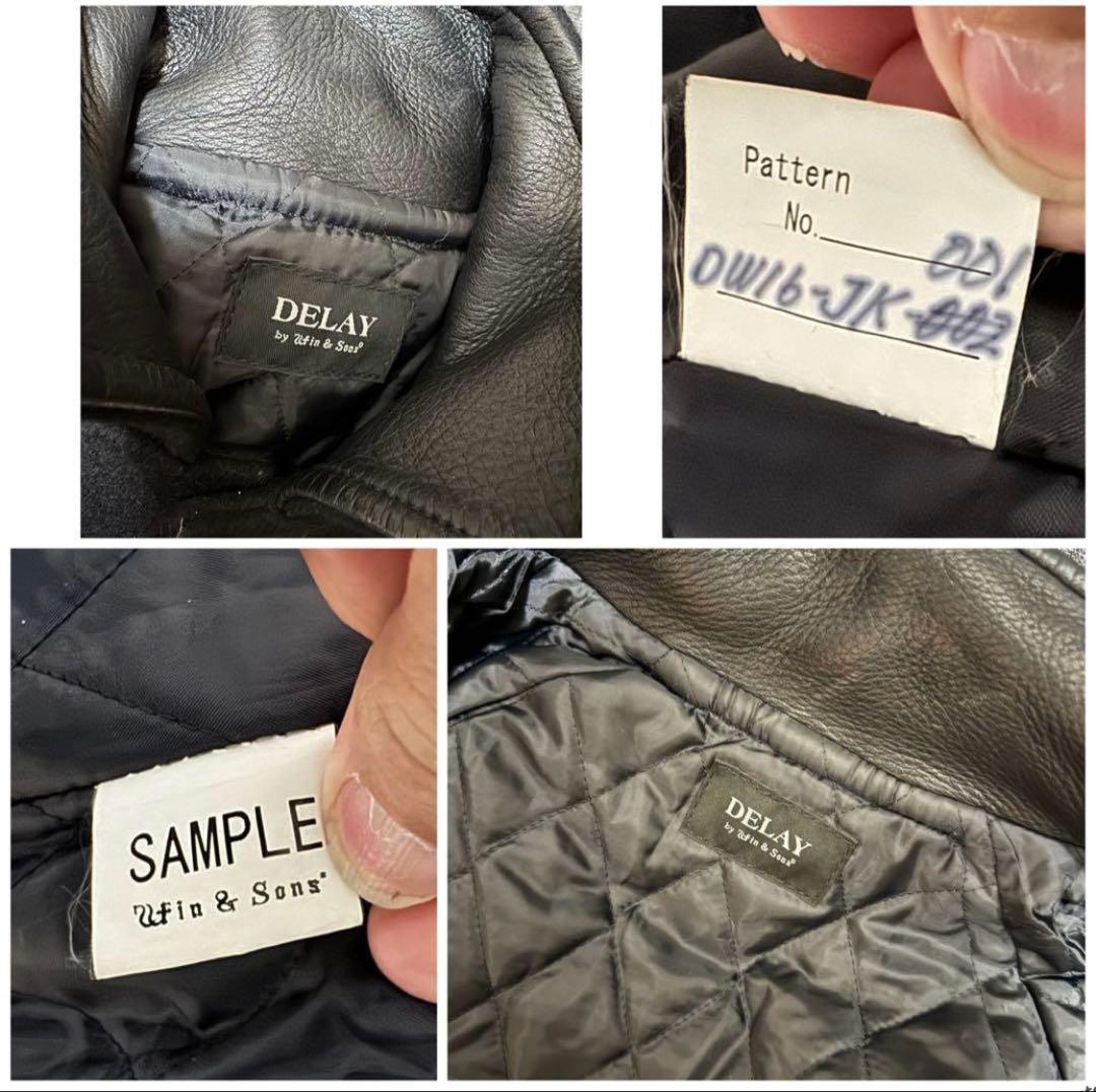 定価74800円 DELAY by win&sons ヘビーメルトンジャケット - メルカリ
