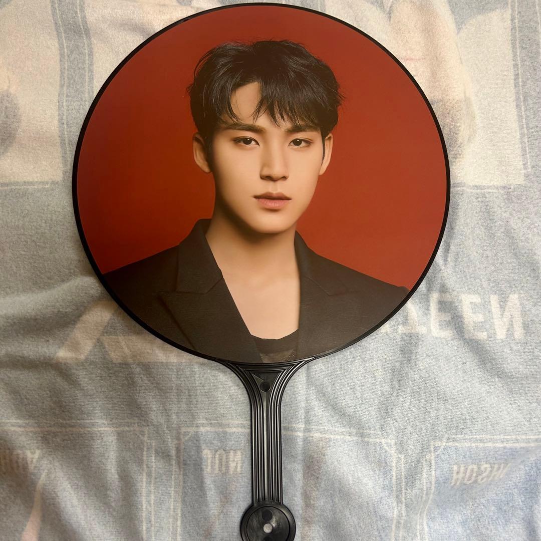 ミンギュ セブチ うちわ power of love - メルカリ