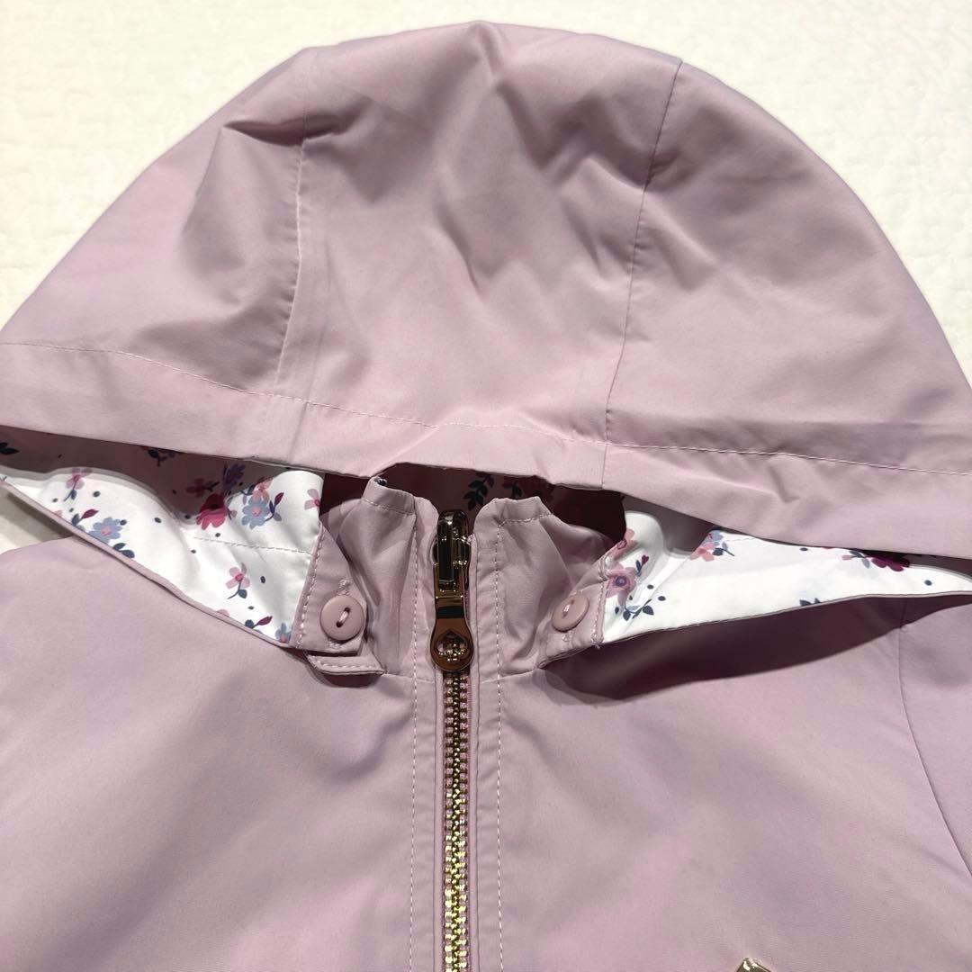ケイトスペード 110 新品 フローラルリバーシブル ウィンドブレーカー
