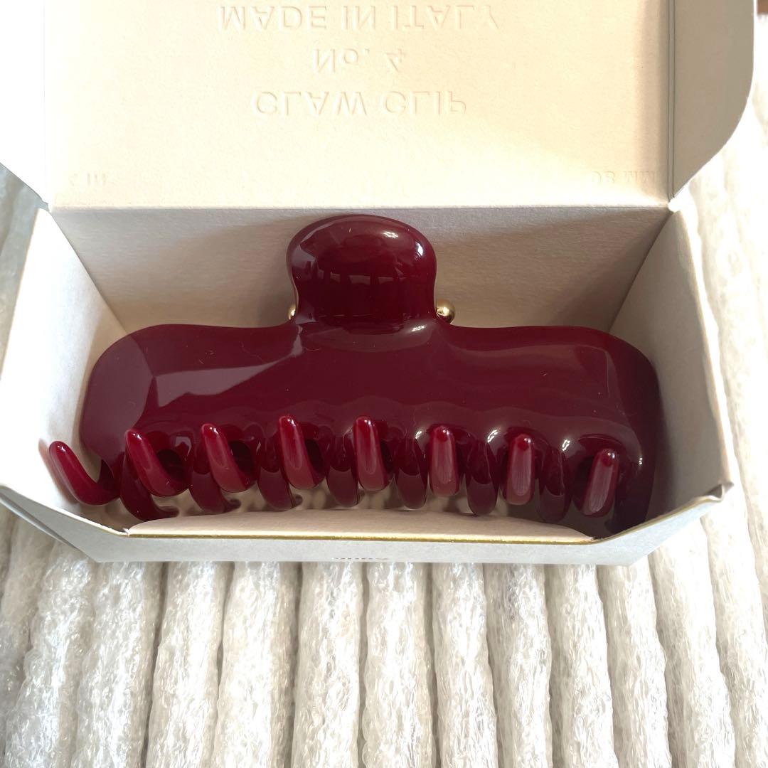 UNDO HAIRWARE】No.4 ヘアクリップ ボルドー - メルカリ