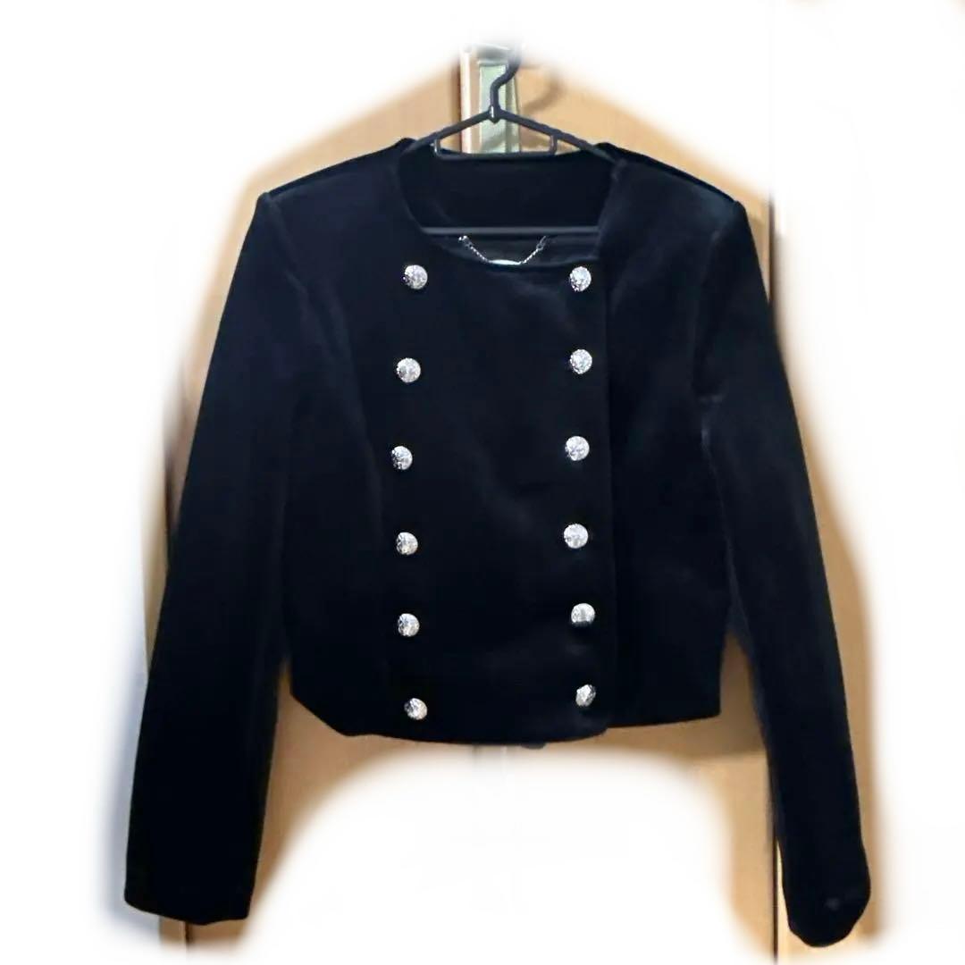 【たまごさん専用】Andrea & Co. ベロアジャケット 刺繍ベロアジャケット(5W36011E) | MWEZI by ZURIsol okinawa