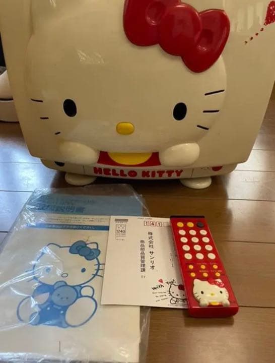 サンリオ ハローキティ 激レア 14型ブラウン管 限定テレビ❣️ - メルカリ