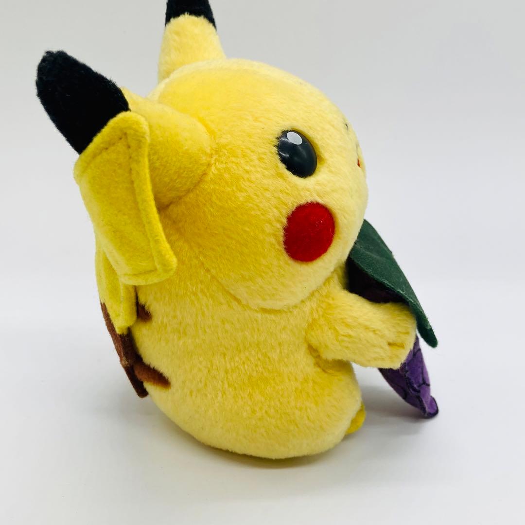 TOMY ピカチュウ レトロ 初期 ポケモン ぬいぐるみ 希少 ぶどう - メルカリ