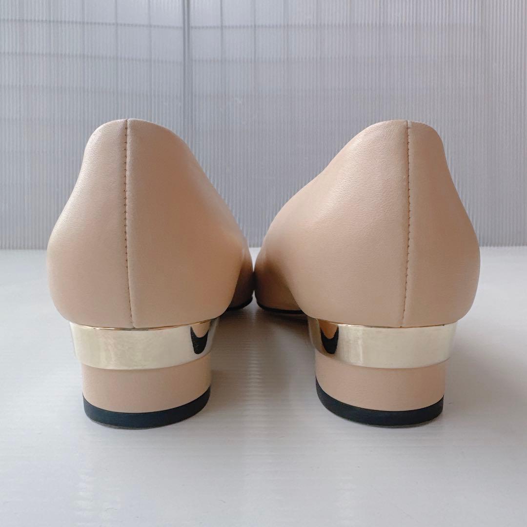 CHANEL シャネル 定番 ココマーク パンプス バレリーナ 2回使用 37