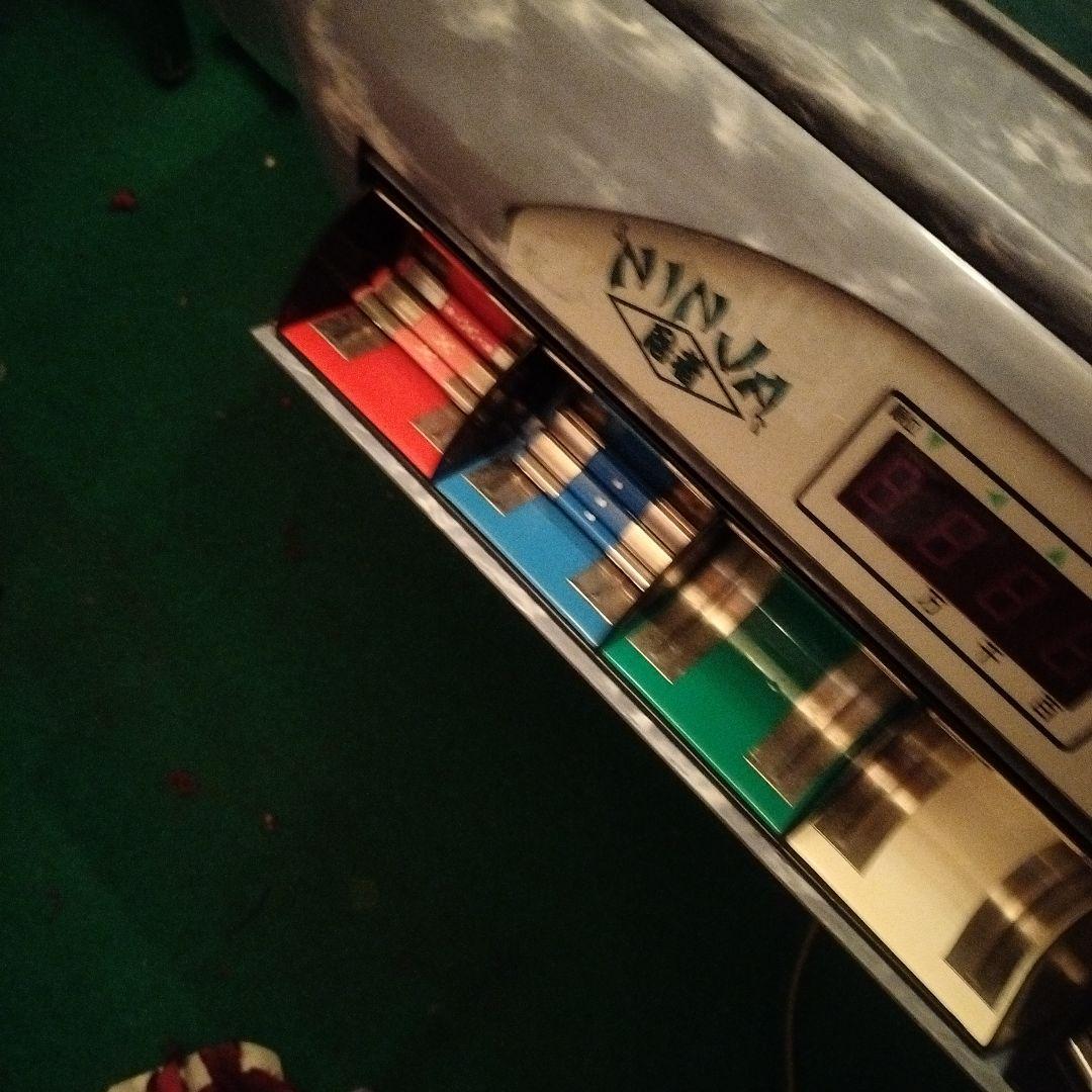 雀豪マーク3NINJA 電子麻雀卓 麻雀牌セット付き ジャンク 小コンベア