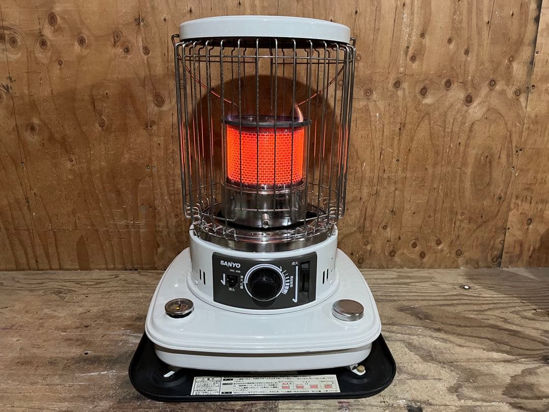 芯乾燥済 サンヨー OHC-496 キャンプ 中古 分解メンテナンス済 97年製