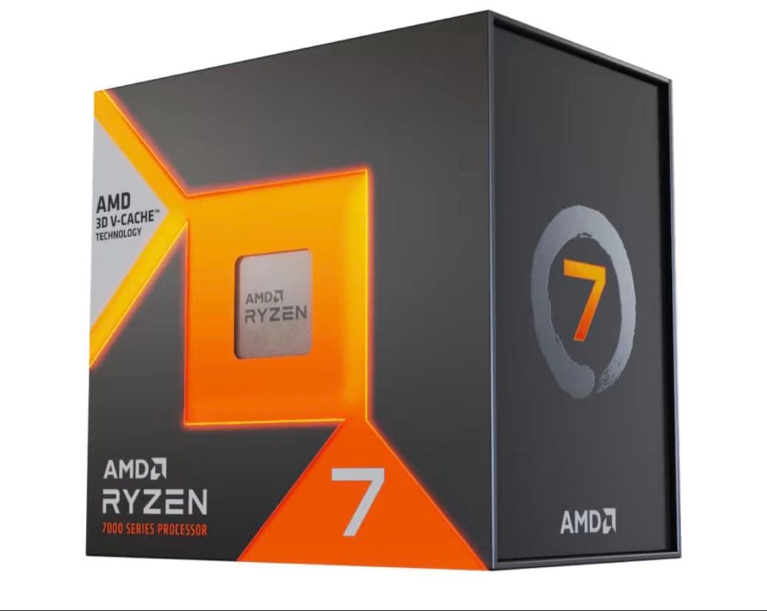 Ryzen 7 7800x3D (cpuクーラー無し) CPU〕AMD Ryzen7 7800X3D W/O Cooler CPU単体 100-100000910WOF [AMD