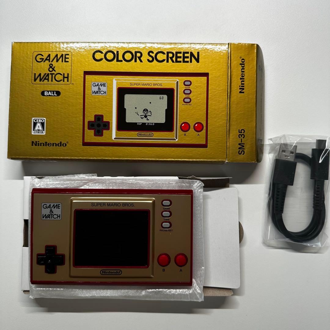 任天堂 ゲーム&ウオッチ スーパーマリオブラザーズ SM-35 - メルカリ