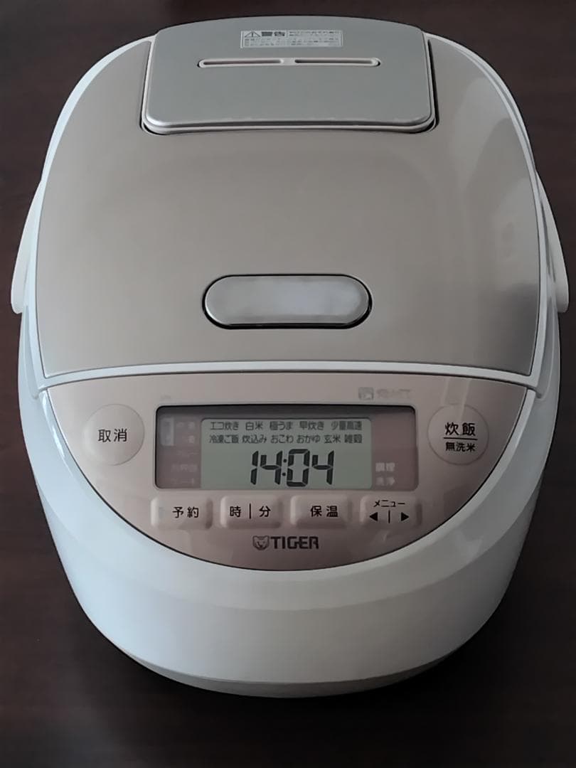【美品】TIGER 圧力IHジャー炊飯器〈炊きたて〉　JPK-A100 ホワイト 圧力IHジャー炊飯器＜炊きたて＞ – タイガーパーツショップ - TIGER