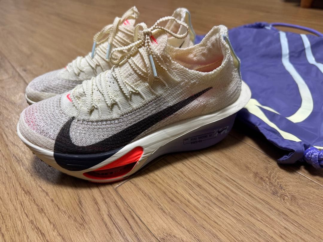 nike23.5cmエアズームアルファフライ　ネクスト%3 専用バッグ付き NIKE エアズームアルファフライNEXT3 27.5㌢ - メルカリ